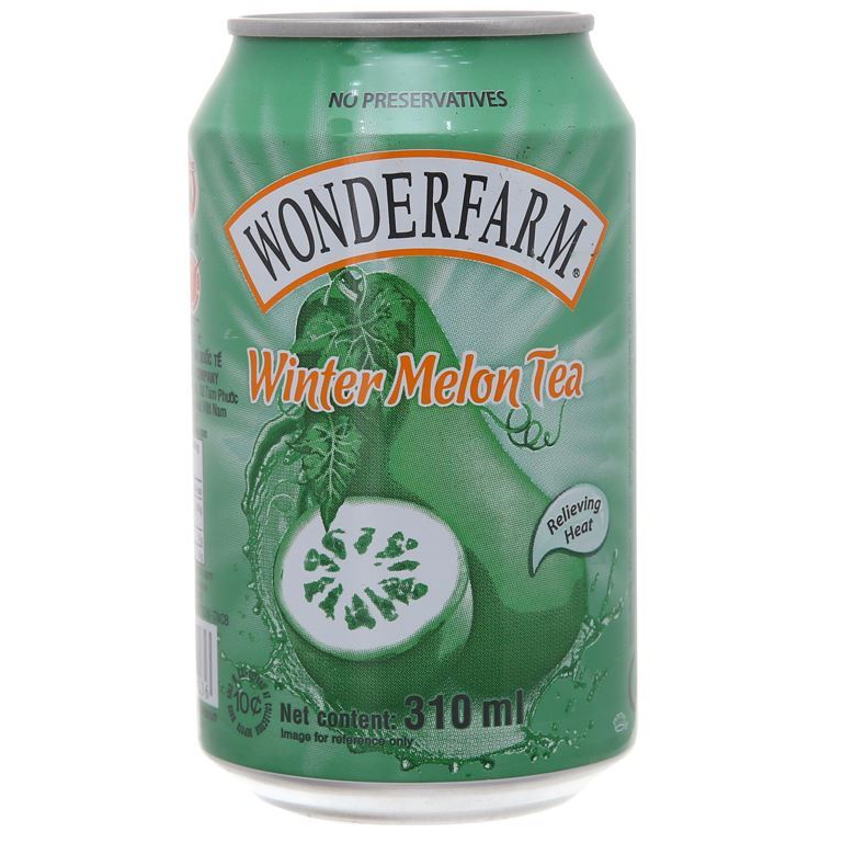 Trà bí đao lon Wonderfarm 310ml