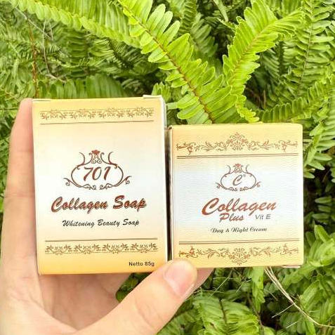 Combo Kem Collagen 701 Plus Vit E