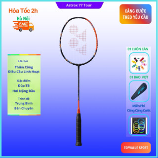  Vợt cầu lông Yonex Astrox 77 Tour 4U hàng chính hãng  ship kèm pbh cty Sunrise  lối chơi smash cầu cuối sân cực mạnh 
