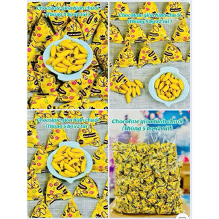 [Hàng loại 1] Kẹo Socola chuối nhiều gói nhỏ bịch 500g, 1kg