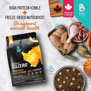 NUTRIENCE SubZero Canadian Pacific & Fraser & Valley Cho Mèo (Gà Tây, Cá Hồi, Cá Trích, Cá Tuyết & Rau Củ)