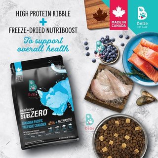NUTRIENCE SubZero Canadian Pacific & Fraser & Valley Cho Mèo (Gà Tây, Cá Hồi, Cá Trích, Cá Tuyết & Rau Củ)