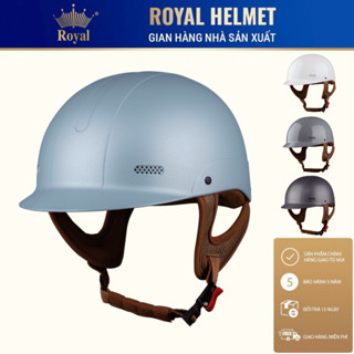  Mũ Bảo Hiểm Nửa Đầu M1 S04 Chính Hãng | Phong Cách Cổ Điển Sang Trọng Đệm Da Êm | Nam Nữ Đi Xe Máy 