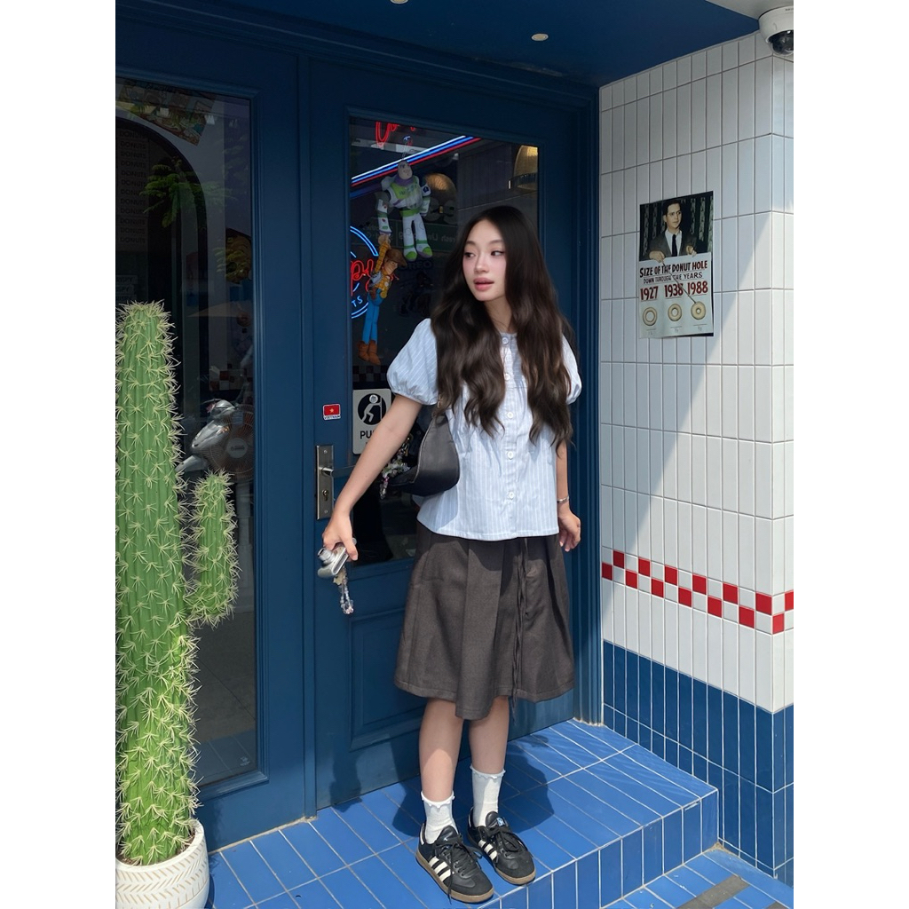 Chân váy dáng lửng xoè nhẹ Ricky Skirt ୨୧ 𝐁𝐲 𝐄𝐢𝐠𝐡𝐭𝐞𝐞𝐧 𝐀𝐠𝐚𝐢𝐧