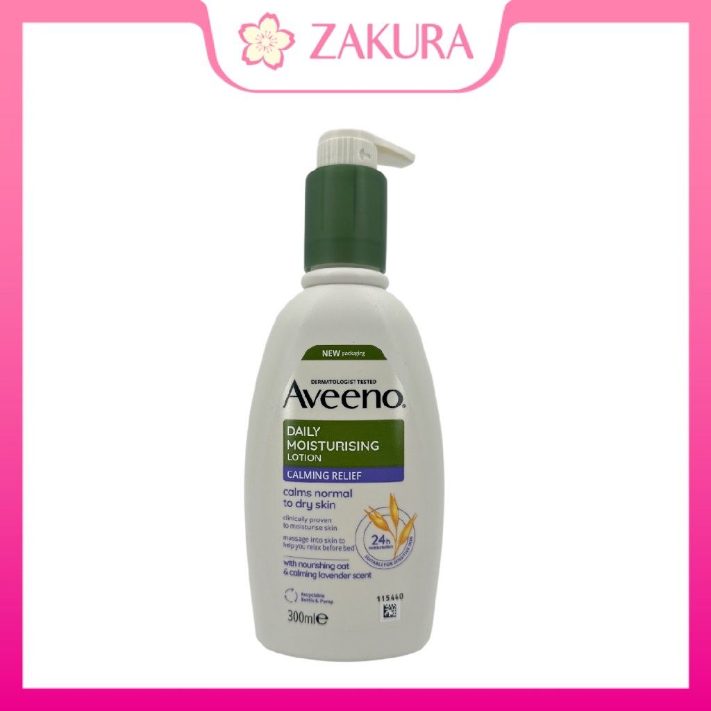 Aveeno Moisturizing Lotion - Calming Relief 300ml / Skin Relief 500ml sữa dưỡng thể, dưỡng ẩm da nhạ