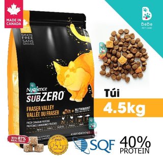 [4.5Kg] NUTRIENCE SubZero Canadian Pacific & Fraser Valley Cho Mèo