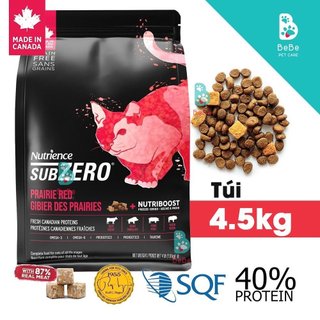 [4.5Kg] NUTRIENCE SubZero Canadian Pacific & Fraser Valley Cho Mèo