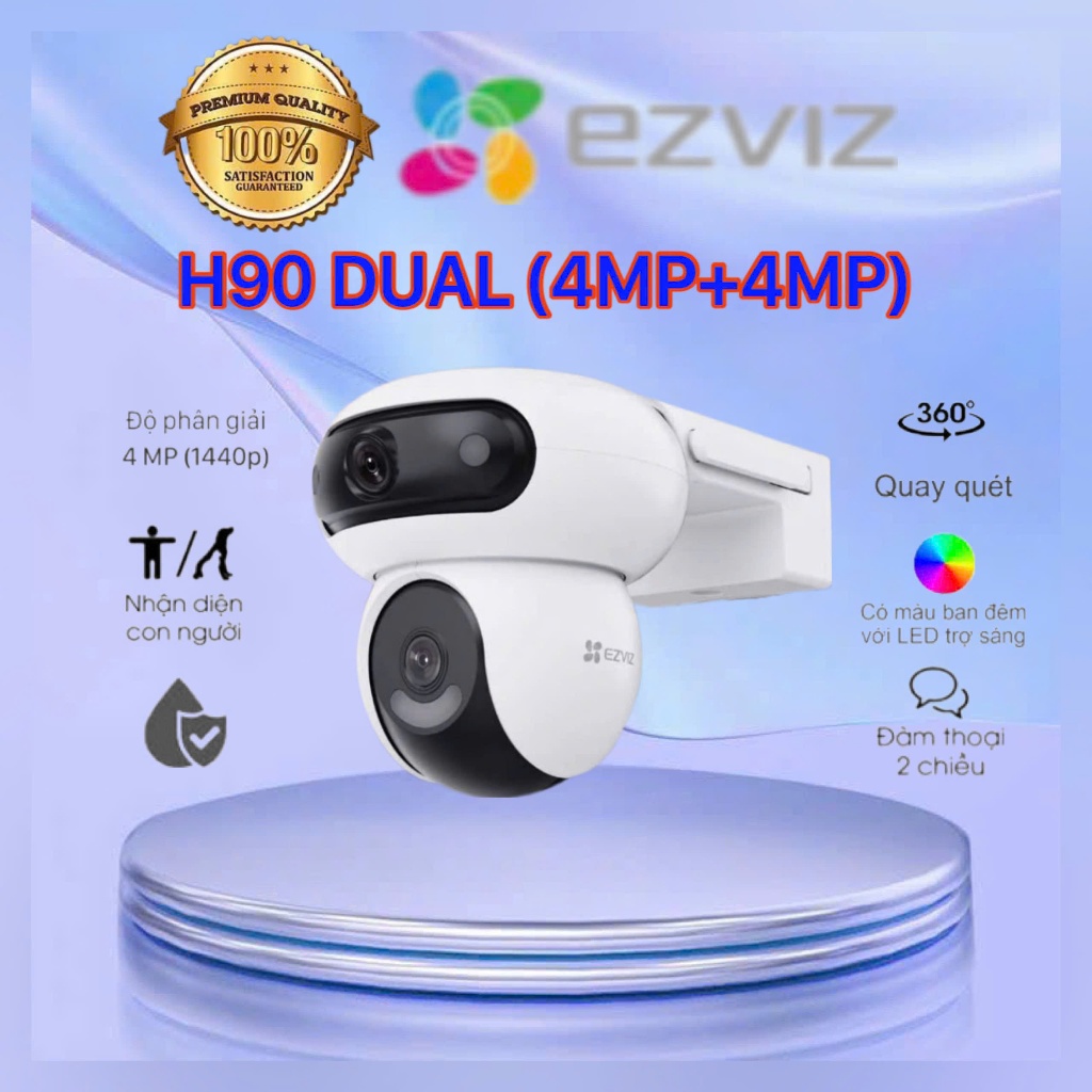 Camera mắt kép quay quét EZVIZ H90 Dual (2K+ & 2K+)