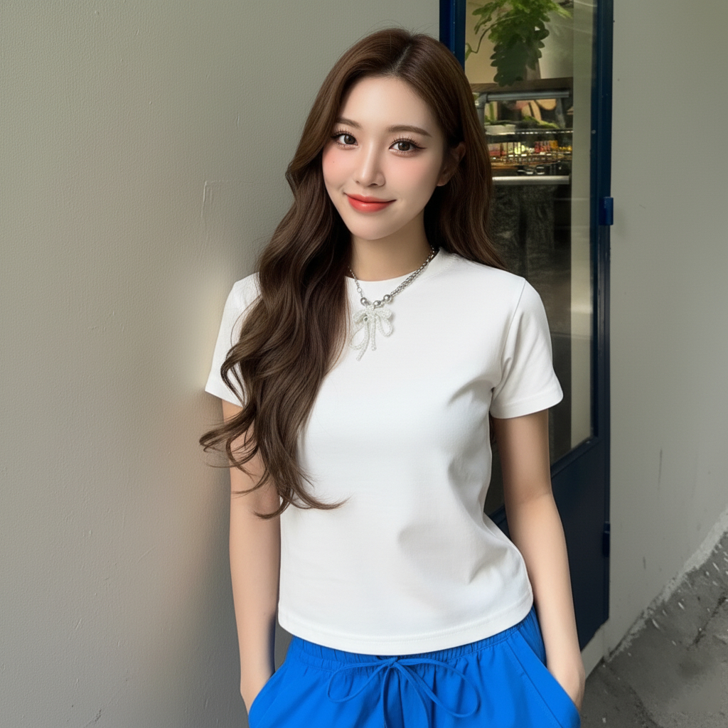 Áo Thun Baby Tee Trơn Dáng Ôm Ngắn DaaLaa Store Phong Cách Basic A5784 | BigBuy360 - bigbuy360.vn