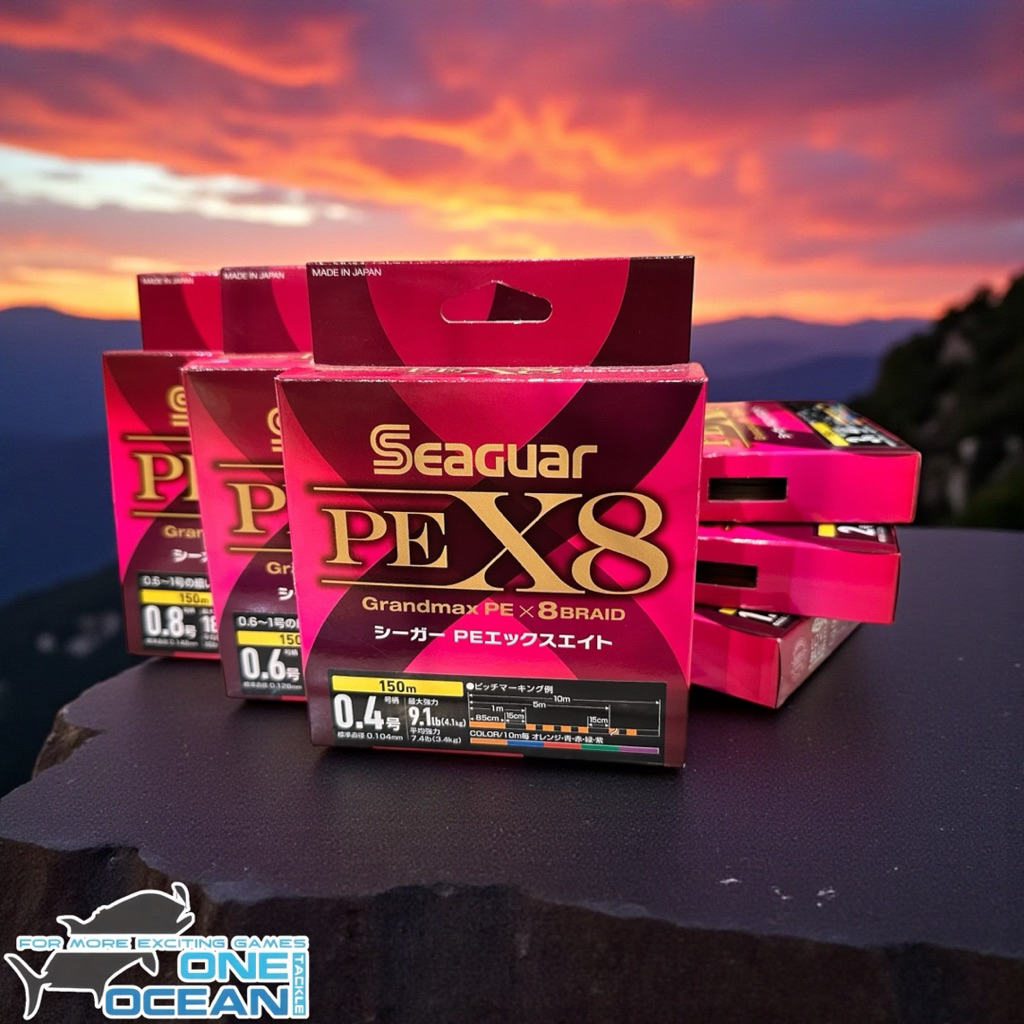 Dây Câu Cá SEAGUAR GRANDMAX PE 8X