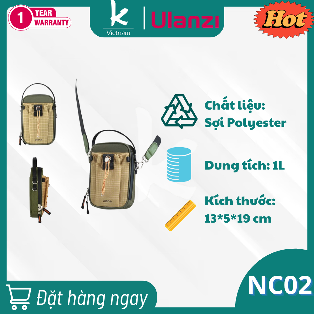 Ulanzi NC02 Túi Đựng Điện Thoại Mini Hình Chữ U - B164