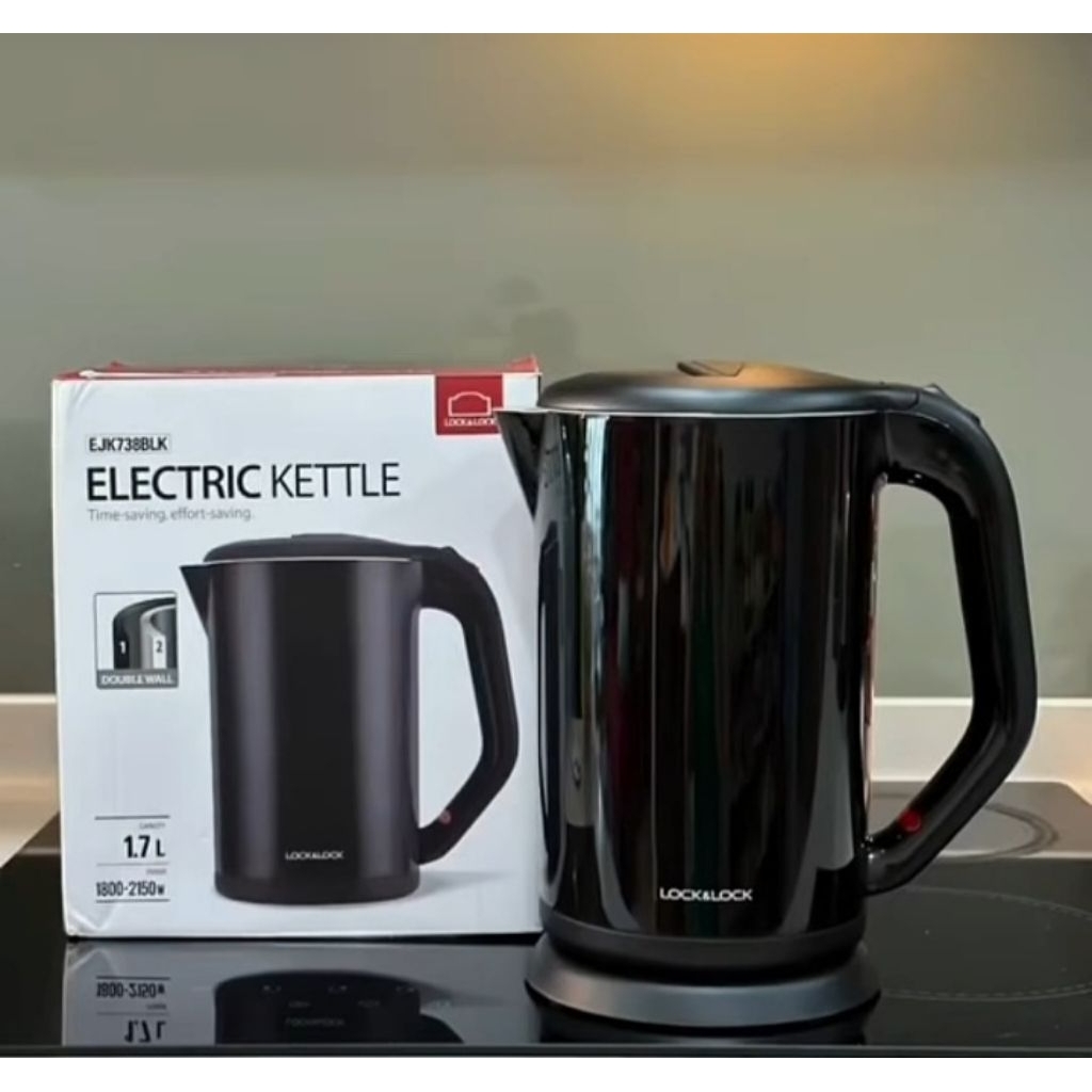 Bình đun siêu tốc LocknLock 1.7 lít EJK738BLK