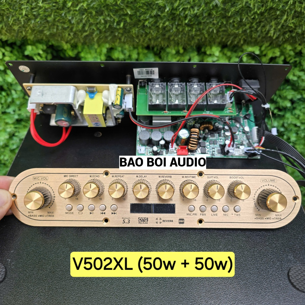 Mạch Loa Xách Tay V502XL (CS:50w+50w) - Hàng Chính Hãng VHM