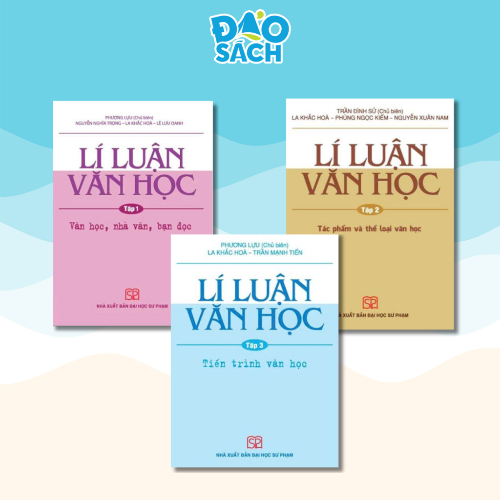 Combo 3 Cuốn Lí Luận Văn Học Tập 1–2–3 (Văn Học–Thể Loại–Tiến Trình)