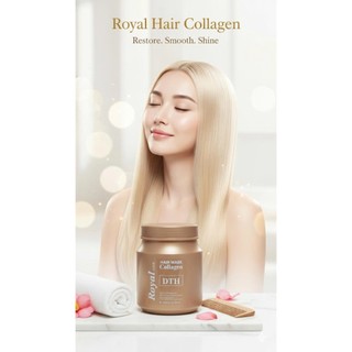  HẤP XẢ ROYAL - PHỤC HỒI TÓC HƯ TỔN - HƯƠNG THƠM QUYẾN RỦ - 1000ML HỘP 