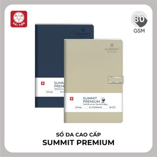  HẢI TIẾN Sổ da cao cấp - Summit Premium - ĐL 80g m2  Nhiều kích cỡ  