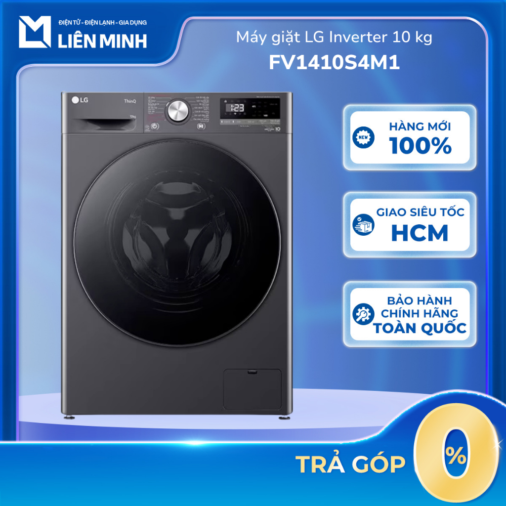 FV1410S4B || FV1410S4W1 || FV1410S4M1 - Máy Giặt Lồng Ngang LG AI DD Inverter 10 Kg [GIÁ MÁY][Giao T