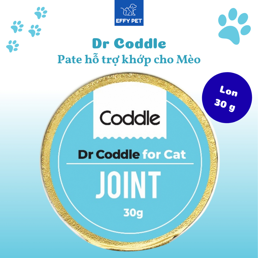 [Lon 30 g] Pate Dr Coddle Joint hỗ trợ khớp cho Mèo