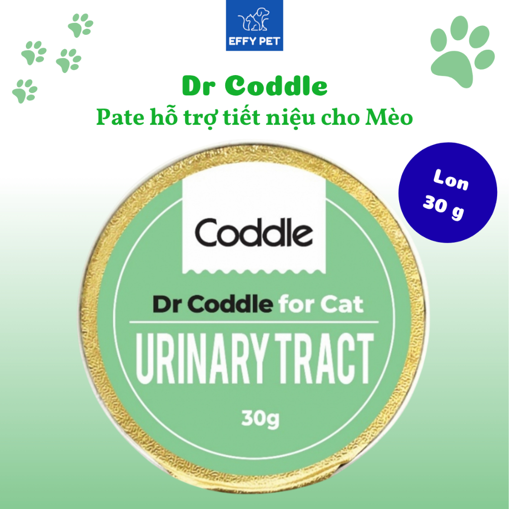 [Lon 30 g] Pate Dr Coddle Urinary Tract hỗ trợ tiết niệu cho Mèo