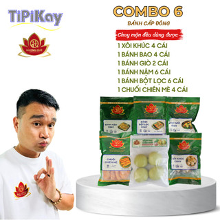 [TPHCM] Combo 1 Bánh Lọc + 1 Bánh Nậm + 1 Bánh Bao + 1 Chuối Chiên + 1 Bánh Giò + 1 Xôi Khúc - TiPiKay Shop