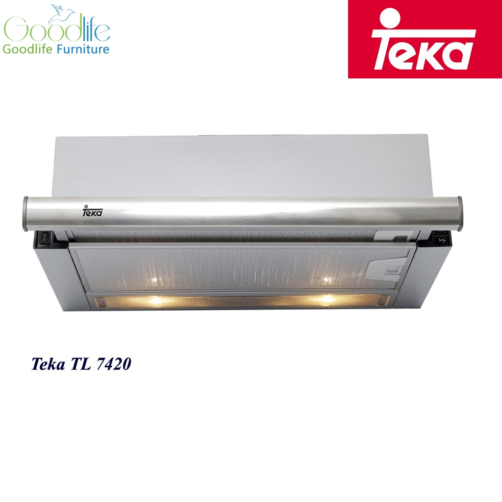 Máy hút mùi âm tủ Teka TL 7420 - Kích thước 70cm, Màu xám inox