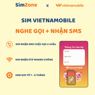 [Deal hời] Sim 0đ VNMB - Nhận sms cuộc gọi 2 chiều, otp nhanh chóng
