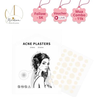 Dán mụn BEABIAI trong suốt, mỏng, vô, hình giảm sưng, bảo vệ da khỏi bụi bẩn