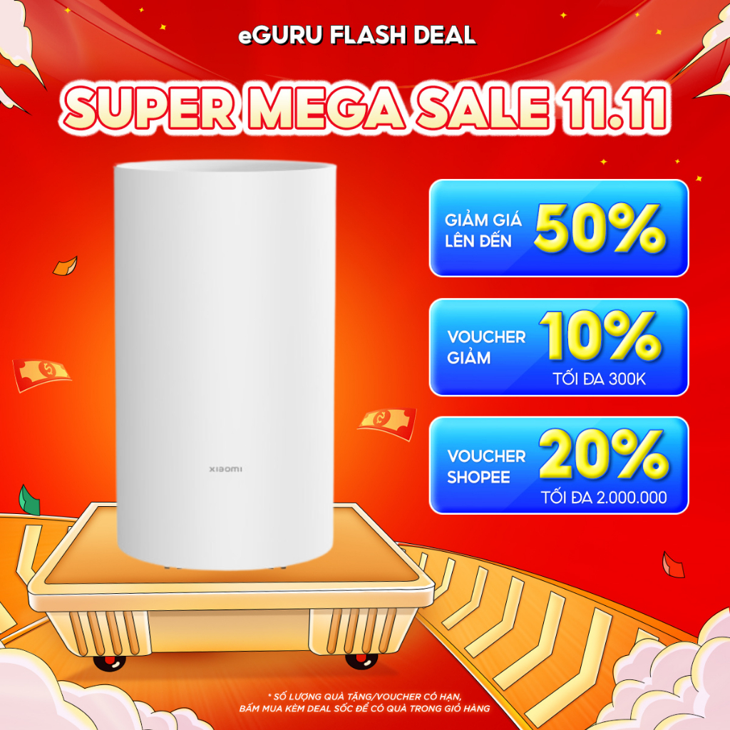 Máy hút ẩm thông minh Xiaomi 22L- Xiaomi Smart Dehumidifier 22L BHR8121TH - Hàng Chính Hãng