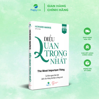 Sách Điều Quan Trọng Nhất - The Most Important Thing