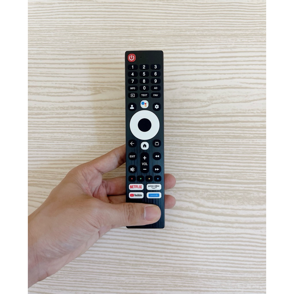 Điều khiển Tivi Asanzo giọng nói cao cấp( Dùng cho Tivi Asanzo có kiểu dáng điều khiển như hình)