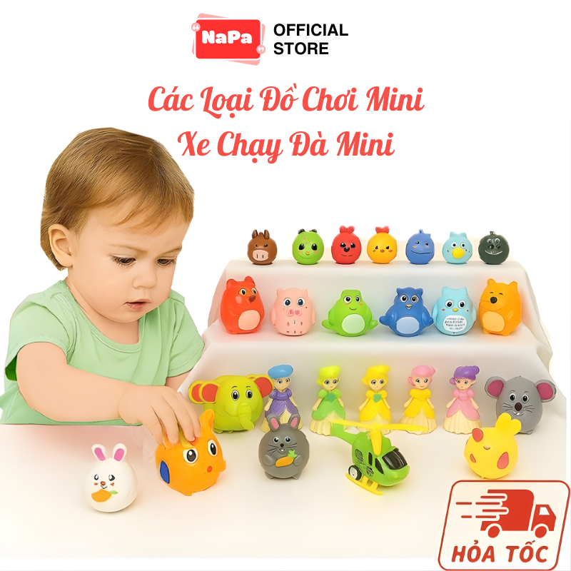 Xe Đồ Chơi Mini Cho Bé, Xe Chạy Đà Nhiều Màu Sắc, Đồ Chơi Trẻ Em Giúp Bé Giải Trí Vui Nhộn