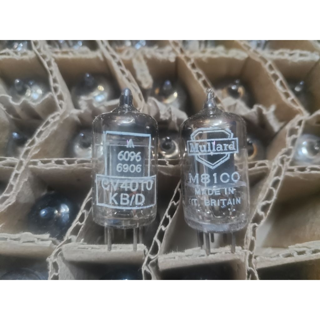 đèn Mullard M8100/CV4010  nâng cấp cho đèn 6j1 6k4 6ak5 ef95 ( zá 1 cặp)