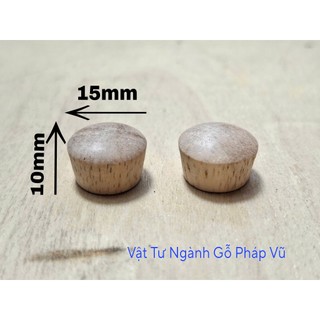 [200 cái/ bịch] Nút Gỗ Bịt Đầu Vít Gỗ - Ngành Gỗ