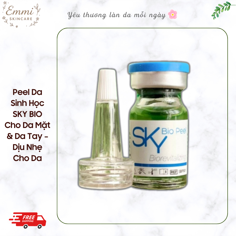 [Công Ty] Peel Da Sinh Học SKY BIO Peel Cho Da Mặt Và Da Tay – Dưỡng Sáng, Mềm Mịn, Dịu Nhẹ Cho Da N