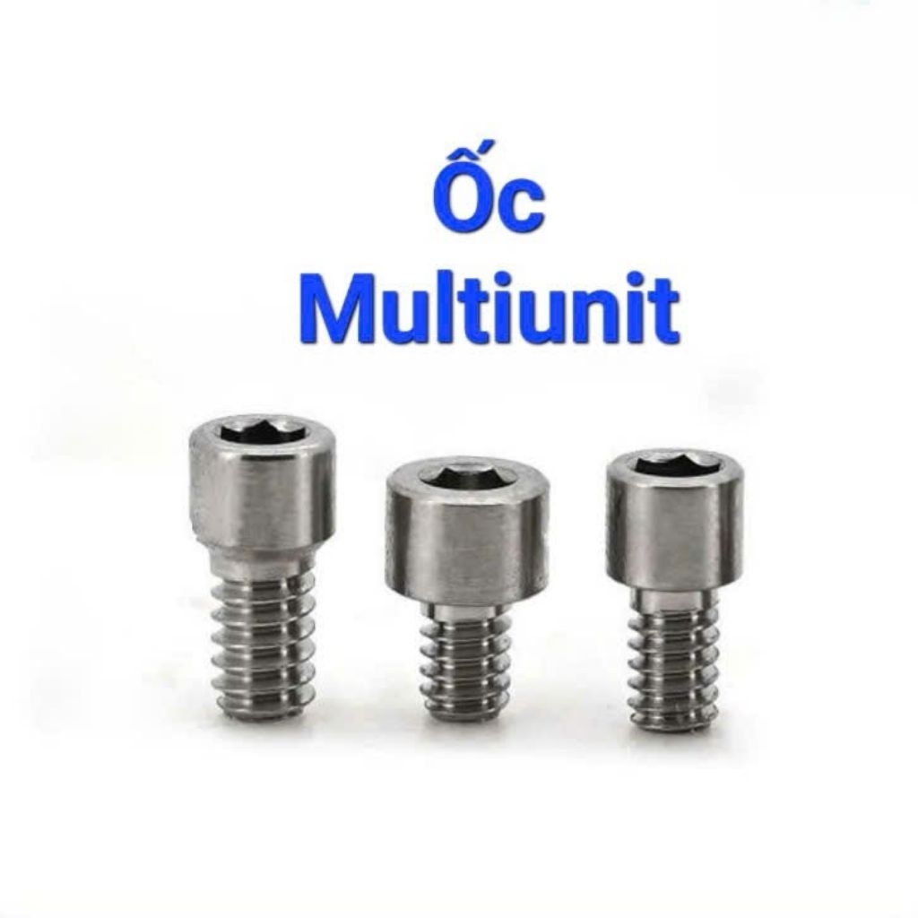 Ốc Multiunit tương thích các hãng Osstem/Hiossen, Biotem, Dentium