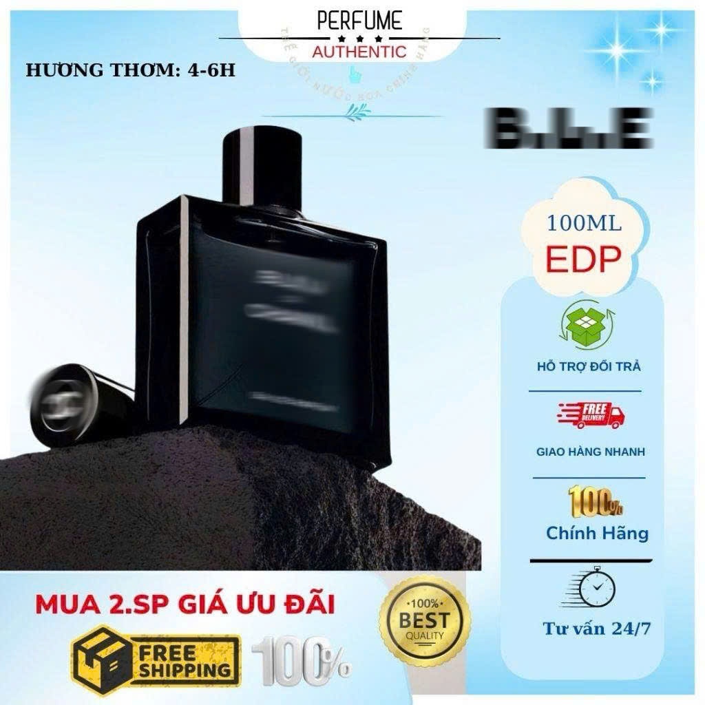 Quà Tặng - Nước hoa nam cao cấp  dầu thơm mẫu thử 100ml hương thơm lôi cuốn quý tộc đầy mạnh mẽ nam 