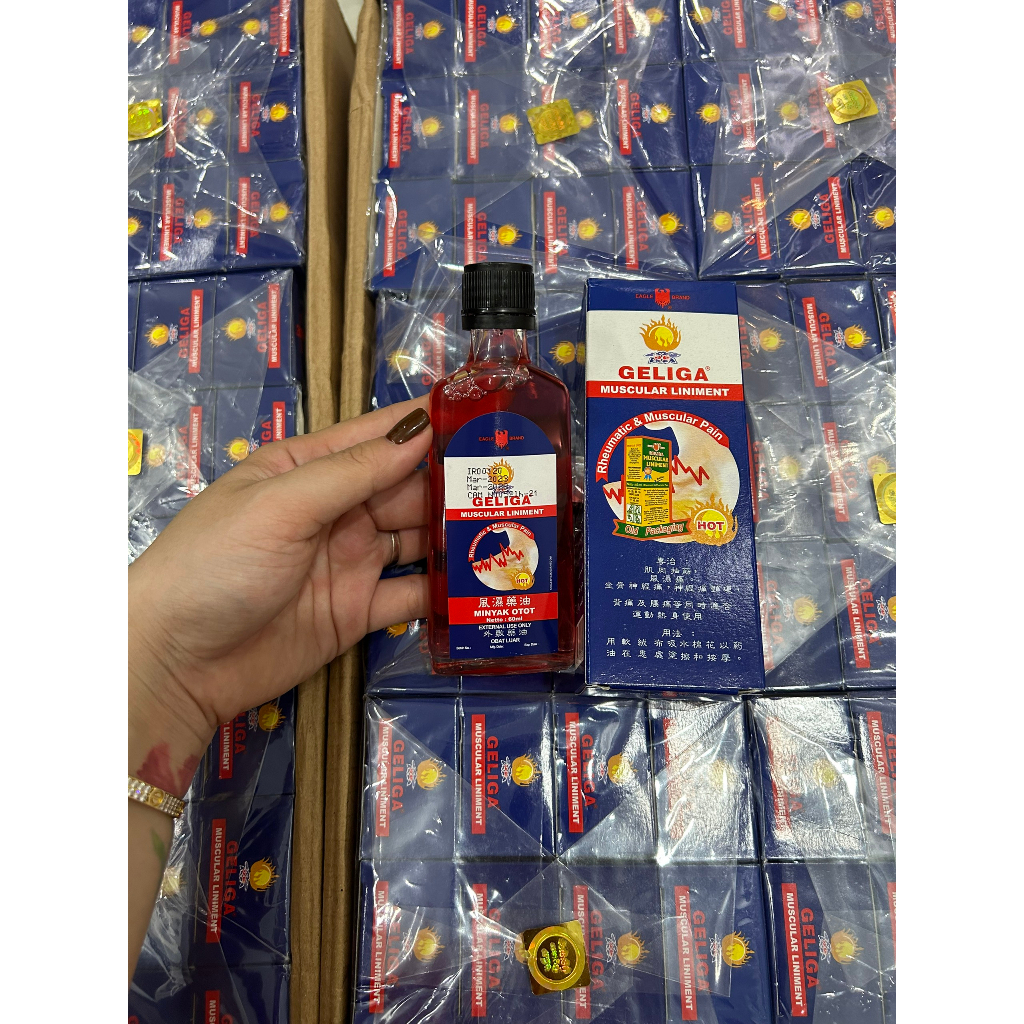 DẦU NÓNG ỚT INDONESIA - GELIGA MUSCULA LINIMENT