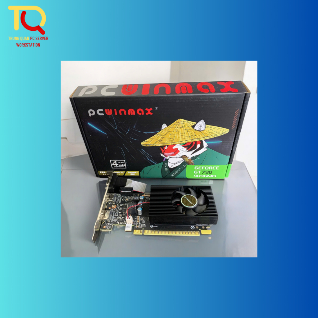 Card màn hình PCWinmax GT730 4GD3 - 2 HDMI