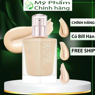  Kem Nền Clio Căng Bóng Kill Cover High Glow Foundation 38G 