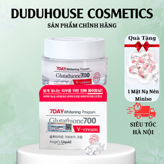  Kem Dưỡng Angel's Liquid 7 Day Whitening Program Glutathione 700 V-Cream Dưỡng Trắng 50ml Duduhouse 