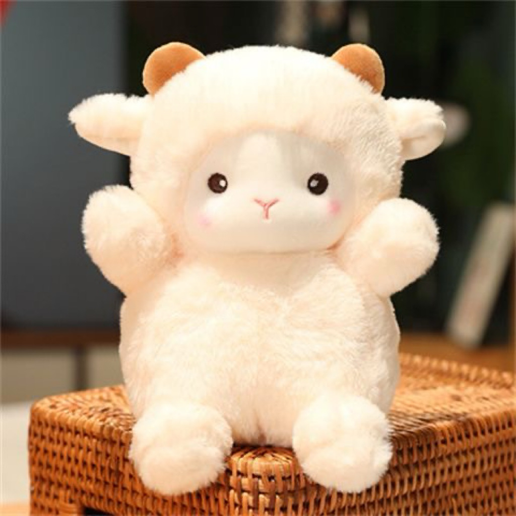 Gấu Bông Cừu 25cm Cừu Nhồi Bông Cừu Nhỏ