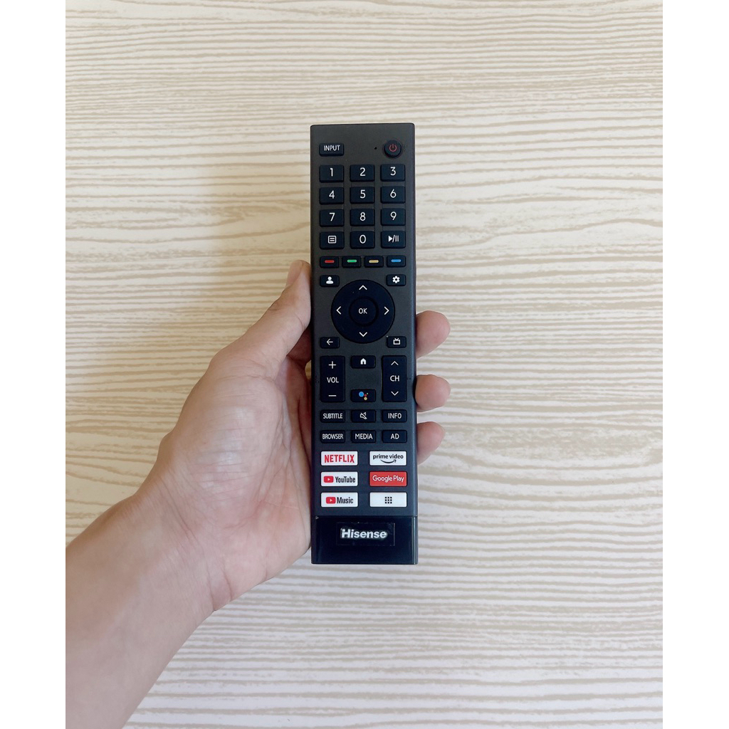 Remote Điều khiển Tivi Hisense giọng nói cao cấp( Dùng chung tất cả Tivi Hisense)