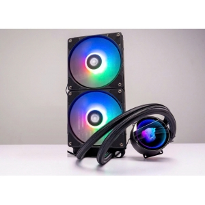 Tản Nhiệt Nước Leopard 240P TK1 ARGB Black (Sync Main) (LGA115x/1200/1700/1366/2011/AM3/AM4/AM5)