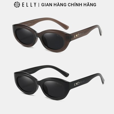 Kính mắt nữ ELLY EK204 gọng nhựa TR90 tròng phân cực TAC chống tia UV400 chống chói thời trang cao cấp