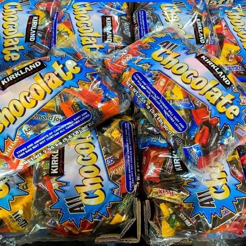 Kẹo Chocolate Tổng Hợp Kirkland 2.55kg mix nhiều socola - hỗn hợp Kirkland All Chocolate 2.55kg – Hà