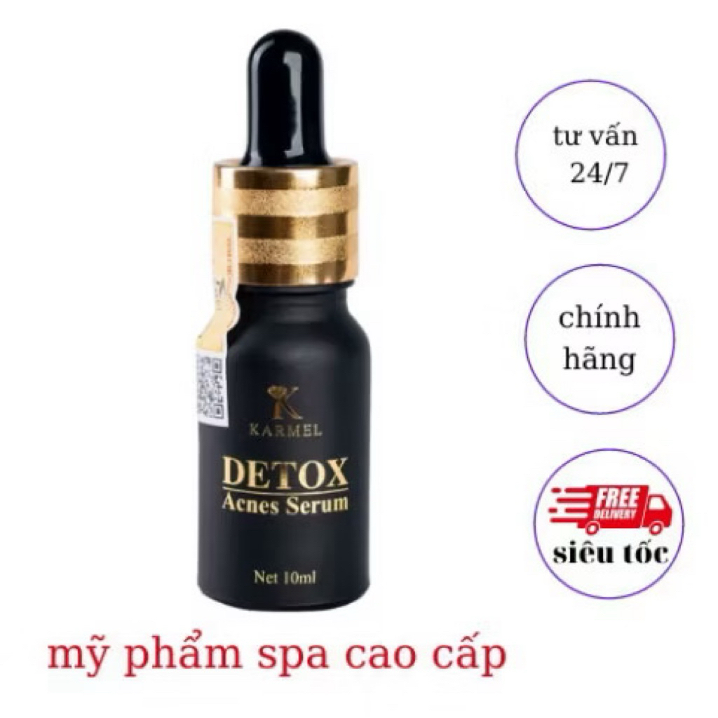 Serum Detox Karmel 10ml hỗ trợ giảm mụn