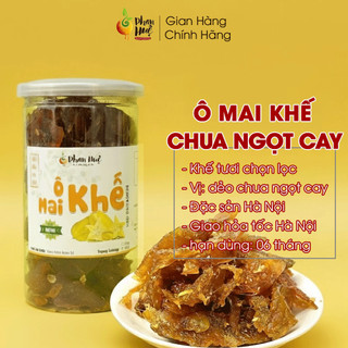 Ô mai khế dẻo chua ngọt cay Phan Huệ 100g 300g 500g. Vị dẻo chua ngọt cay, đặc sản Hà Nội.
