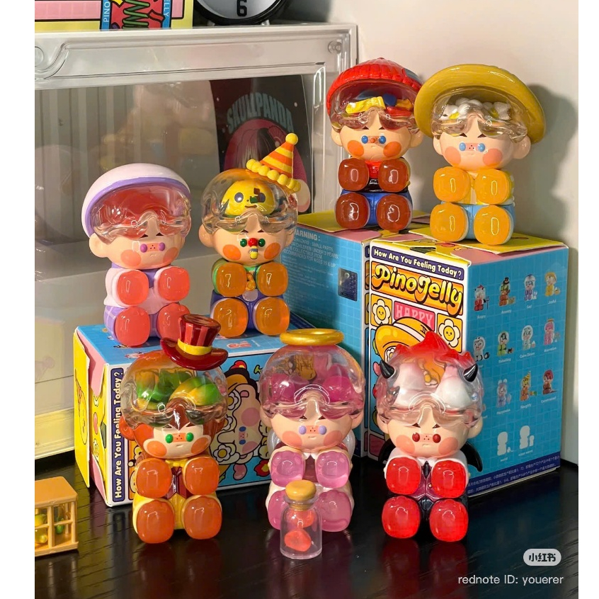 [Chính Hãng] Blind box Pop Mart Pino Jelly how are you felling today - figure sưu tầm làm quà tặng -