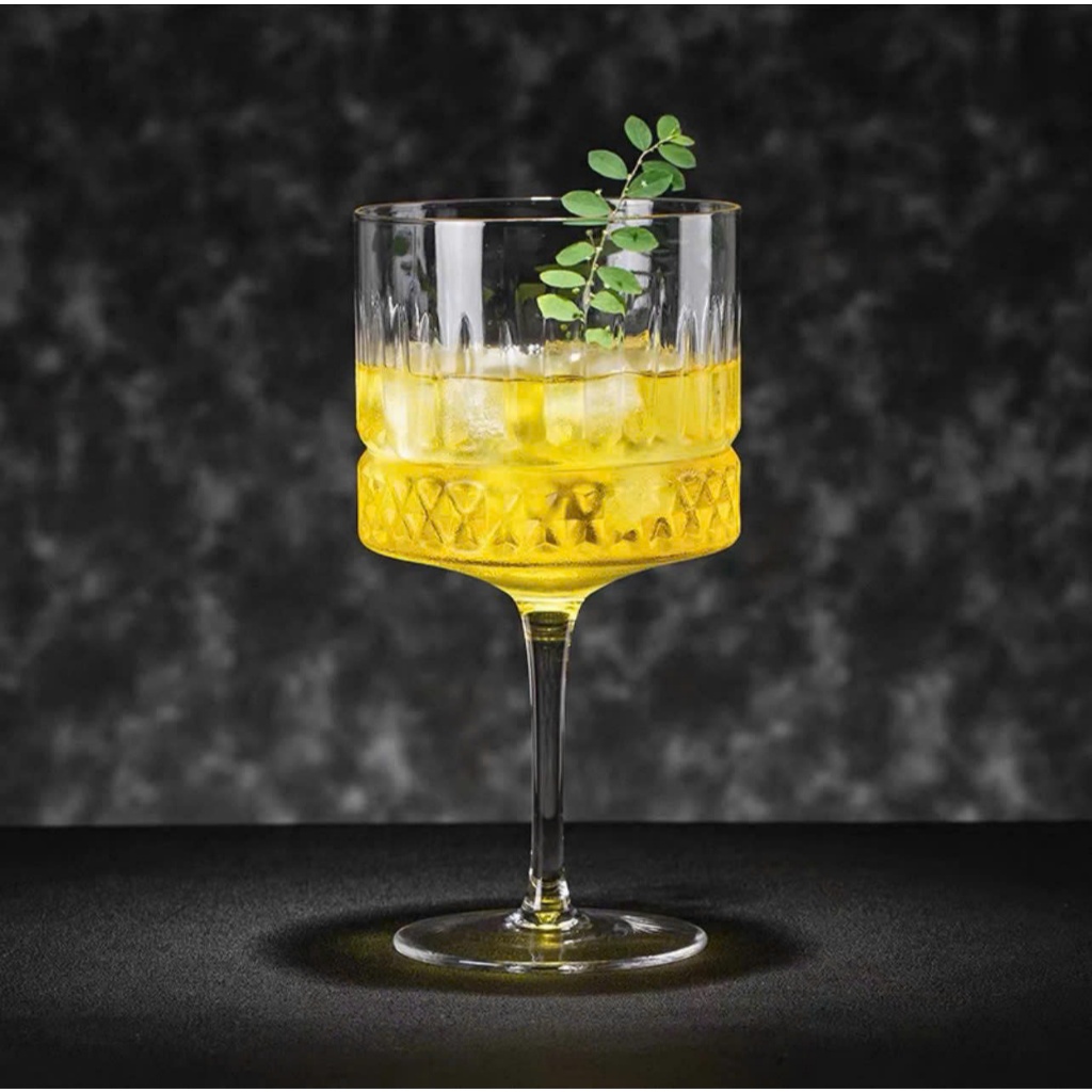 Ly Cocktail Goblet Thủy Tinh Chân Cao 500ml – Ly Bar Sang Trọng