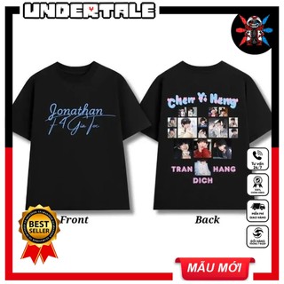 Áo thun Jonathan ChenYiHeng Trần Dịch Hằng Nhóm TF FAMILY TF GIA TỘC - | BLACKINK